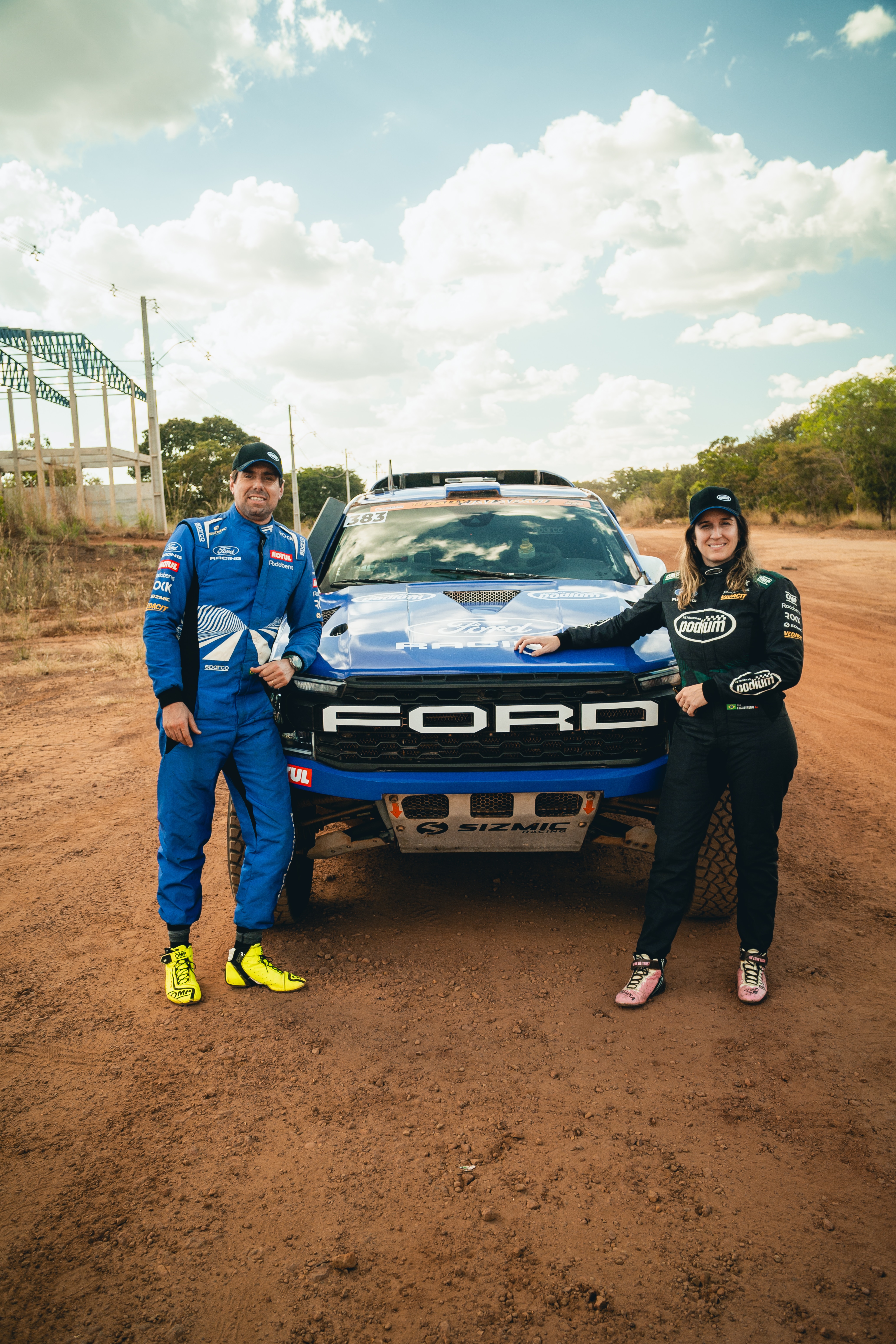 Bia Figueiredo estreia com vitória no Rally Jalapão com um protótipo da Ranger com motor V8